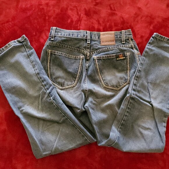 *Rare* Manager Mocassino size 26 jeans - Picture 2 of 6